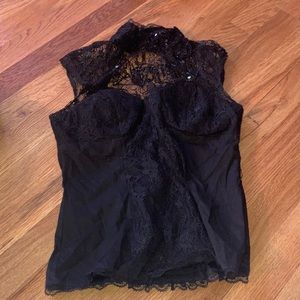 Black Blouse with sequins